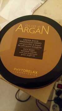 PHYTORELAX - Olio di Argan - Crema ricca - Massaggio corpo