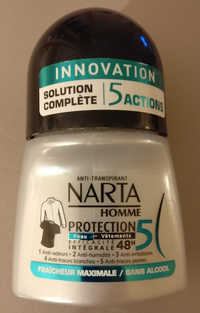NARTA - Anti-Transpirant protection peau | vêtements