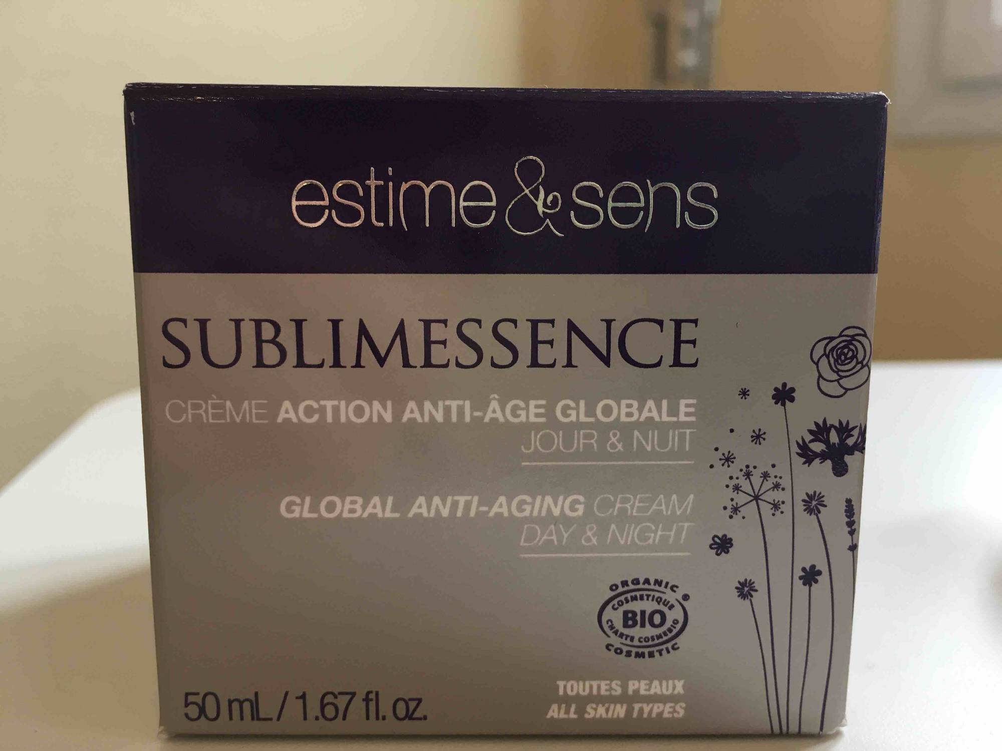 ESTIME & SENS - Sublimessence - Crème action anti-âge globale