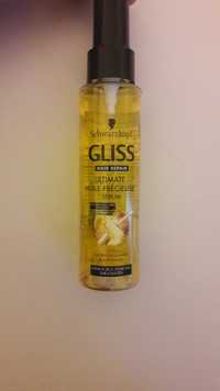 SCHWARZKOPF - Gliss hair repair - Ultimate huile précieuse sérum