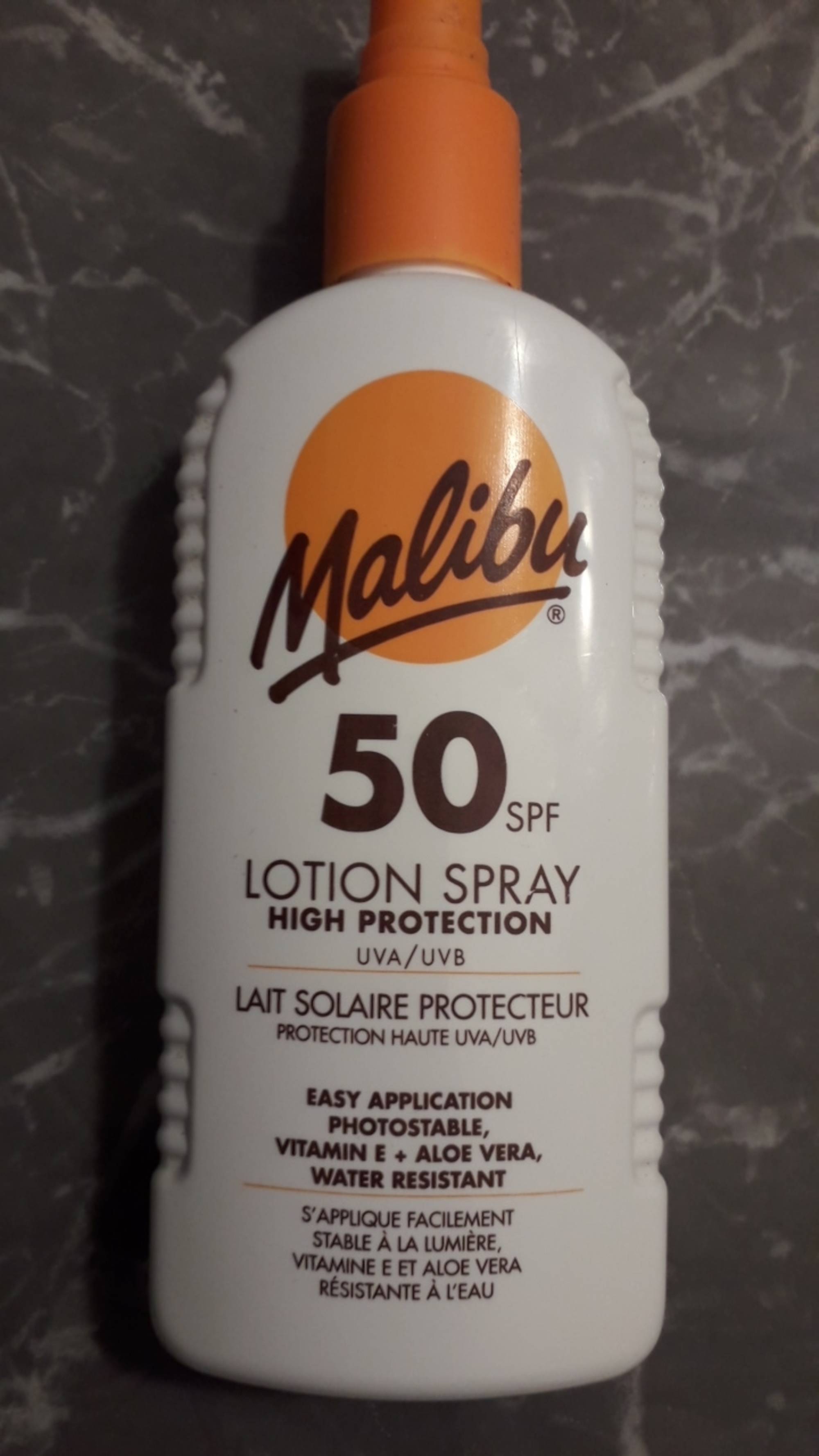 MALIBU - Lait solaire protecteur SPF 50