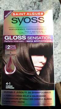 SYOSS - Gloss sensation - Coloration permanente 4.1 chatain expresso