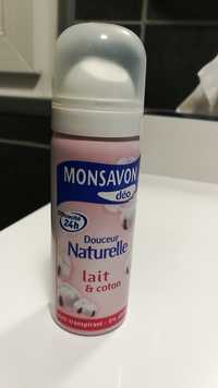 MONSAVON - Douceur naturelle lait & coton - Anti-transpirant