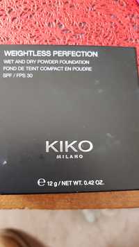 KIKO - Weightless perfection - Fond de teint compact en poudre SPF / FPS 30