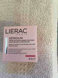 LIÉRAC - Déridium - Crème nutritive correction rides