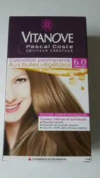 MARQUE REPÈRE - Vitanove pascal coste - Coloration permanente 6.0 blond foncé