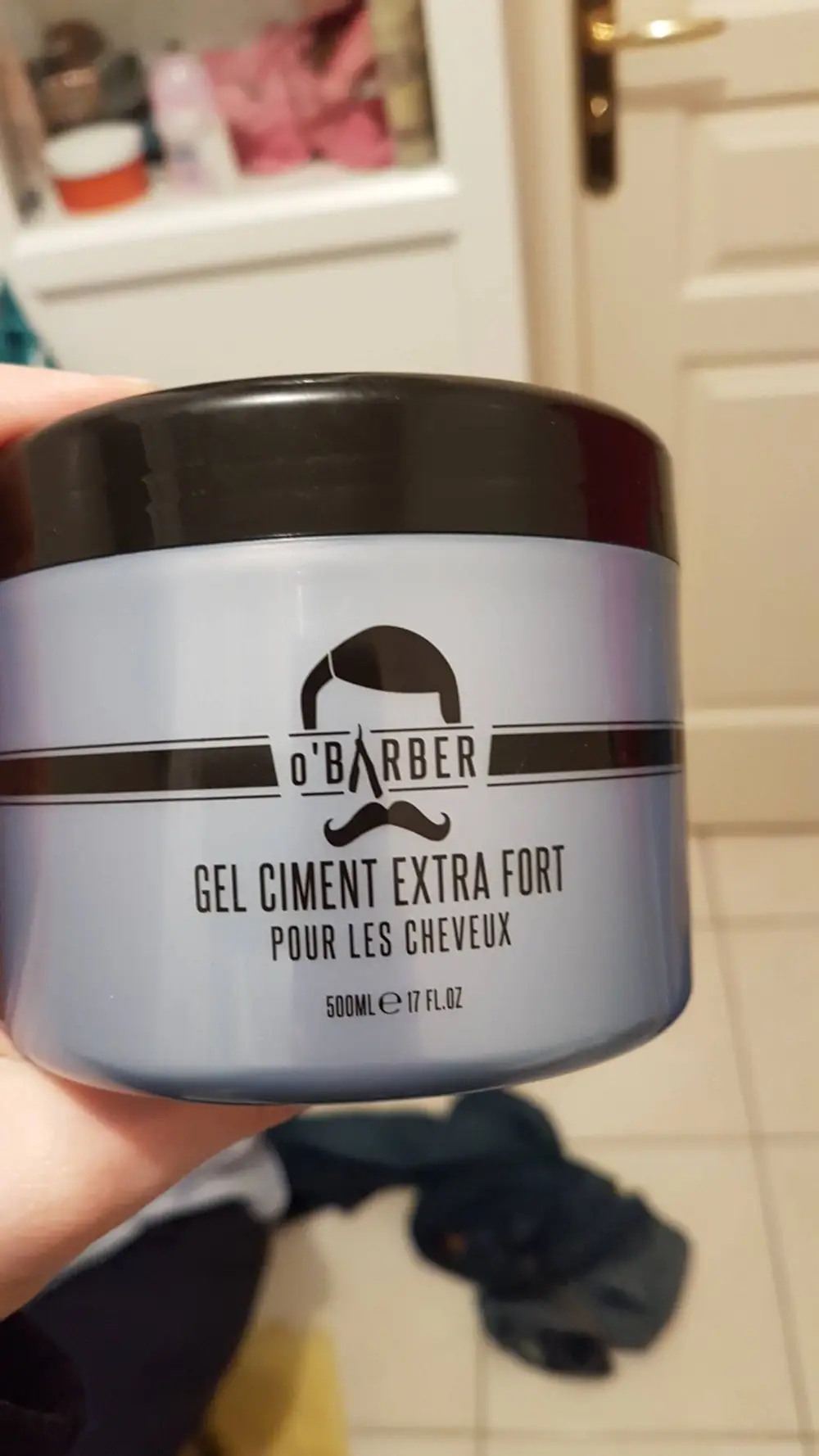 O'BARBER - Gel ciment extra fort pour les cheveux