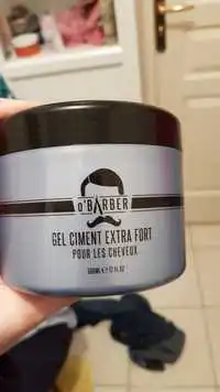 O'BARBER - Gel ciment extra fort pour les cheveux