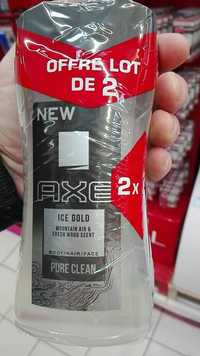 AXE - Ice gold Mountain air & fresh wood scent - Gel douche
