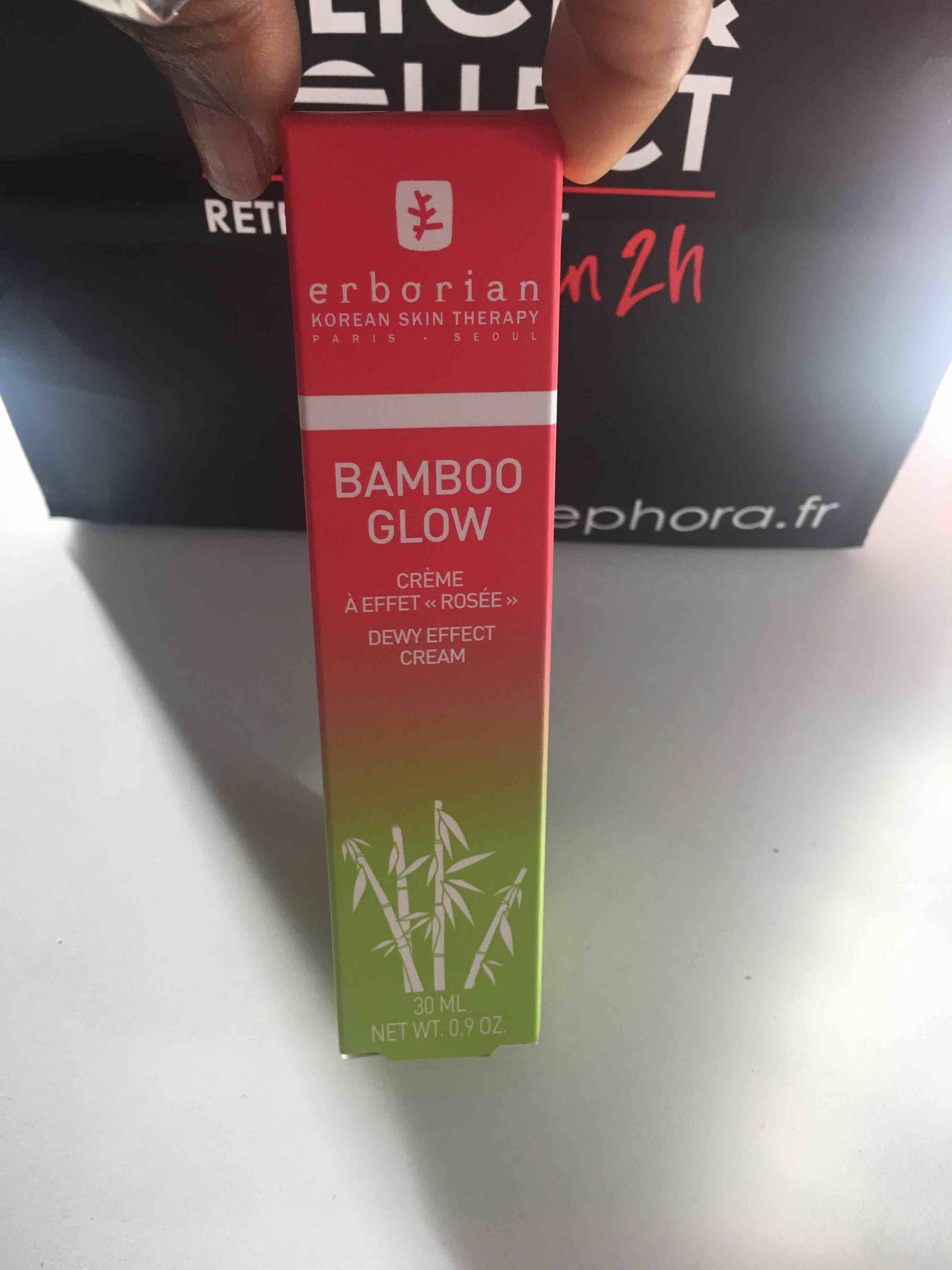ERBORIAN - Bamboo glow - Crème à effet rosée