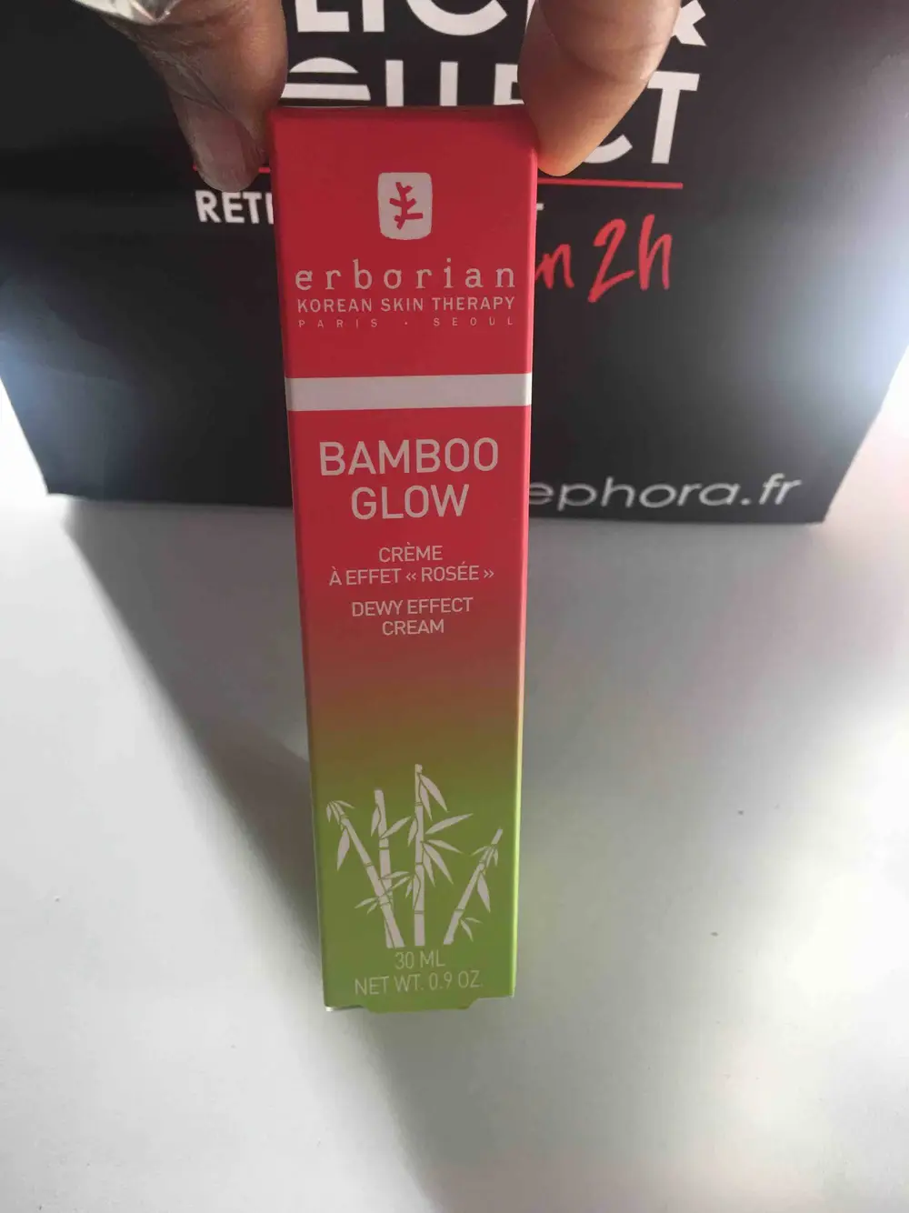 ERBORIAN - Bamboo glow - Crème à effet rosée