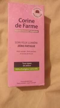 CORINE DE FARME - Soin yeux lumière - Zéro fatigue - Anti-cernes - Anti-poches