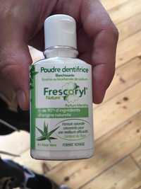 FRESCORYL - Nature - Poudre dentifrice blanchissante