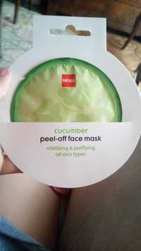 HEMA - Cucumber - Peel-off face mask