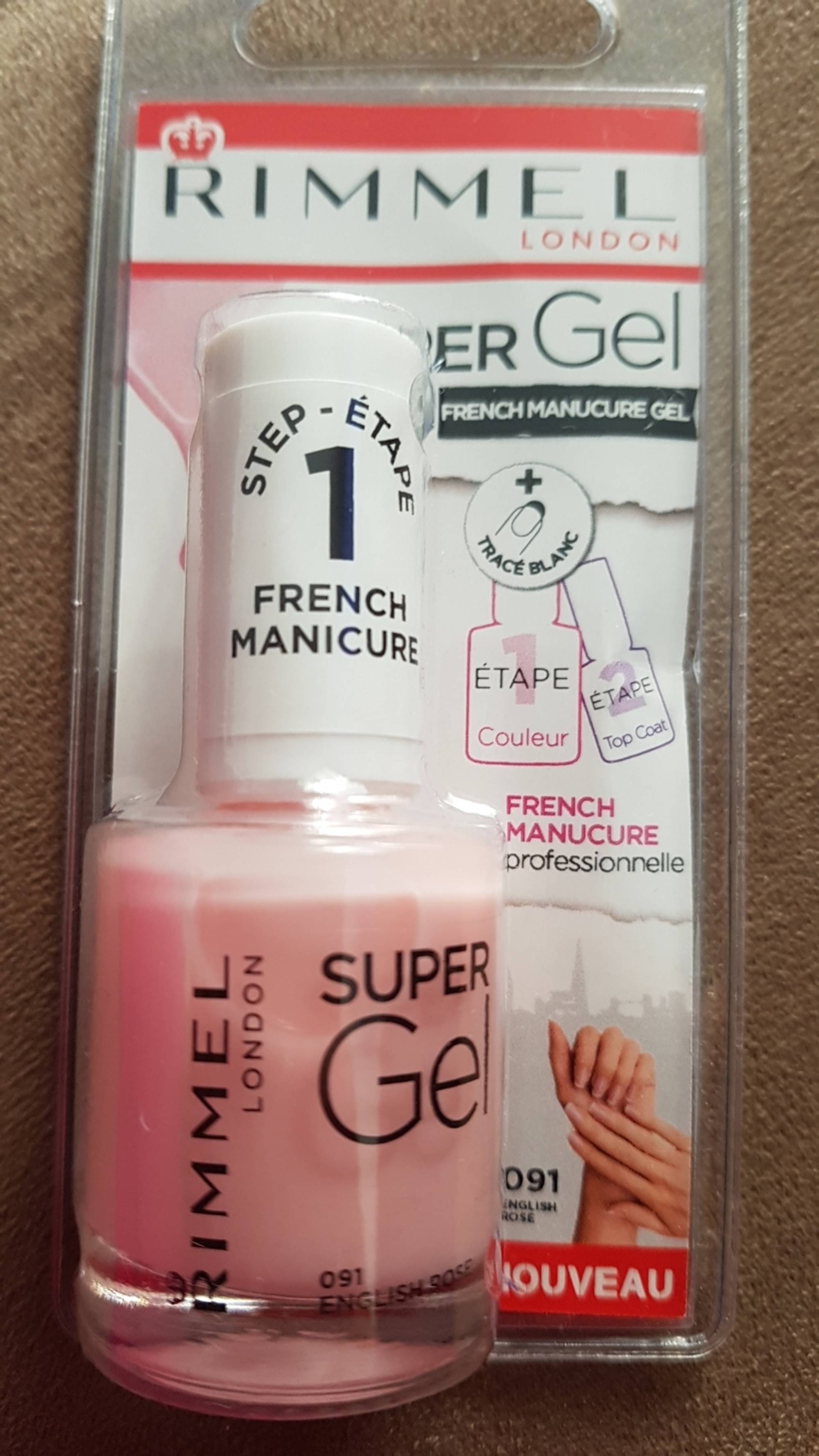 RIMMEL - Super gel - French manucure