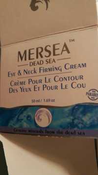 MERSEA DEAD SEA - Crème pour les contour des yeux et pour le cou