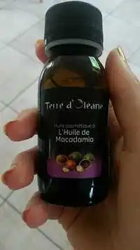 TERRE D'OLEANE - Huile cosmétique à l'huile de macadamia