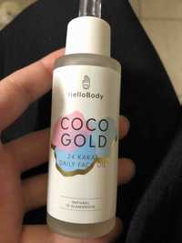 HELLOBODY - Coco gold 24 karat daily face oil