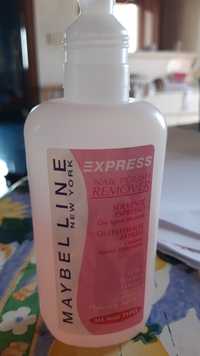 MAYBELLINE - Express - Nail polish remover