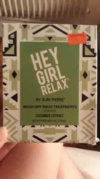 JEAN PIERRE - Hey girl relax - Wash off mask treatments