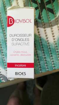 BIOES - Biovisol - Durcisseur d'ongle suractivé incolore