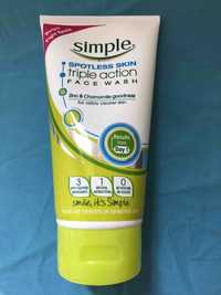 SIMPLE - Spotless skin - Face wash