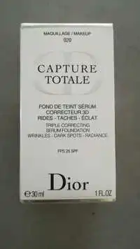 DIOR - Capture Totale - Fond de teint sérum FPS 25