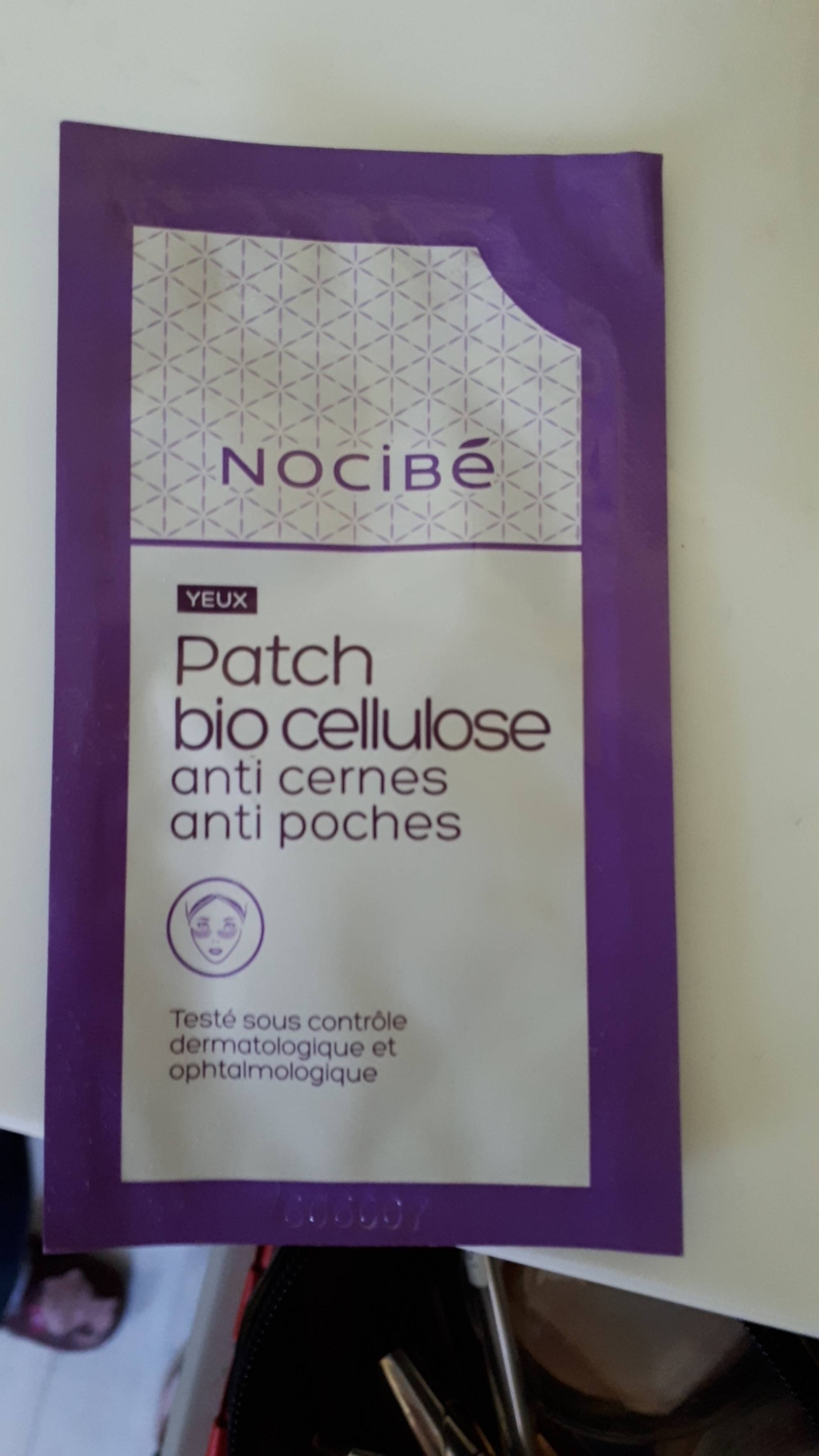 NOCIBÉ - Patch bio cellulose - Anti-cernes anti-poches