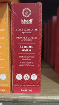 KHADI - Strong amla - Huile capillaire ayurvédic
