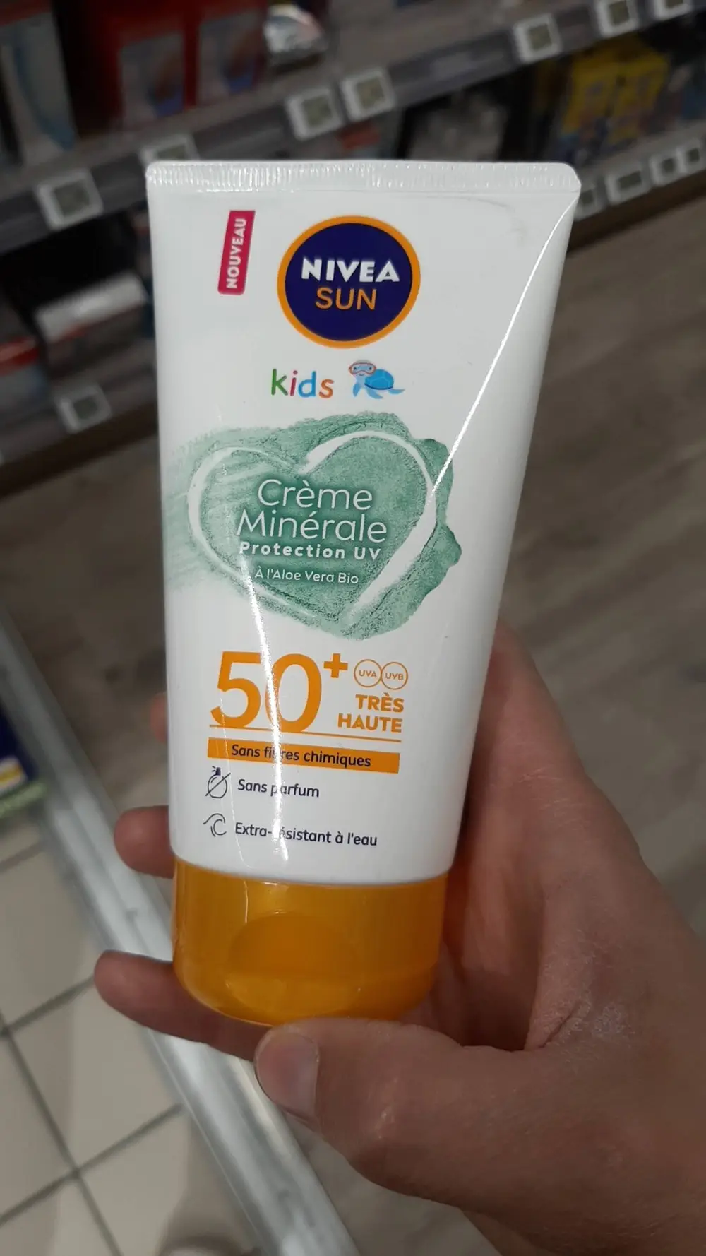 NIVEA - Sun kids - Crème minérale 50+