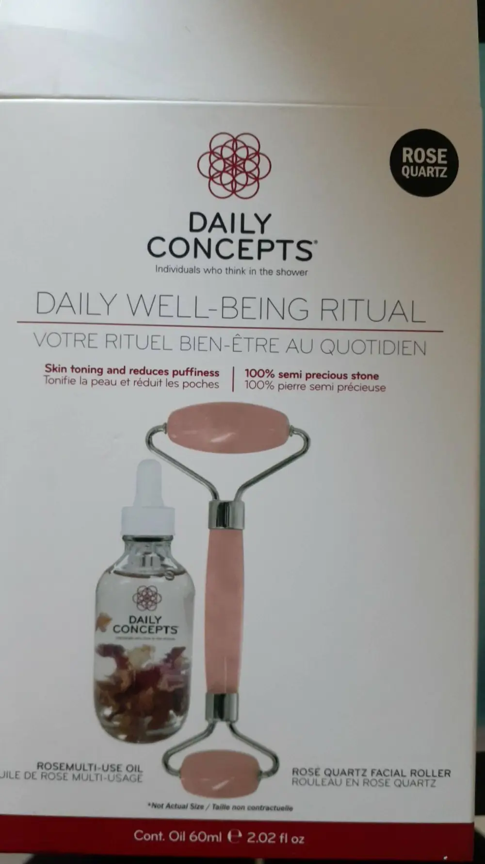 DAILY CONCEPTS - Huile de rose multi-usage