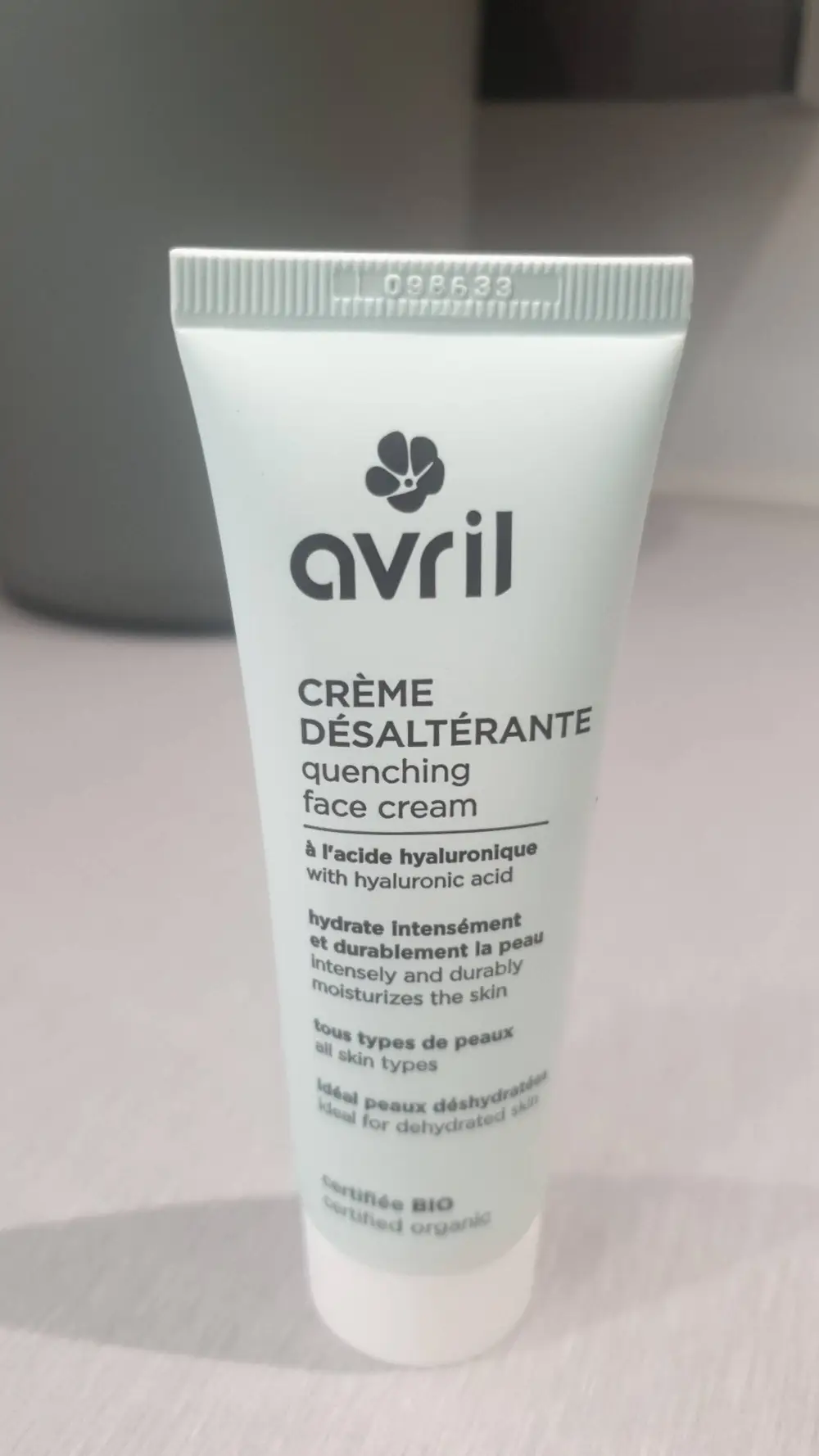 AVRIL - Crème désaltérante à l'acide hyaluronique