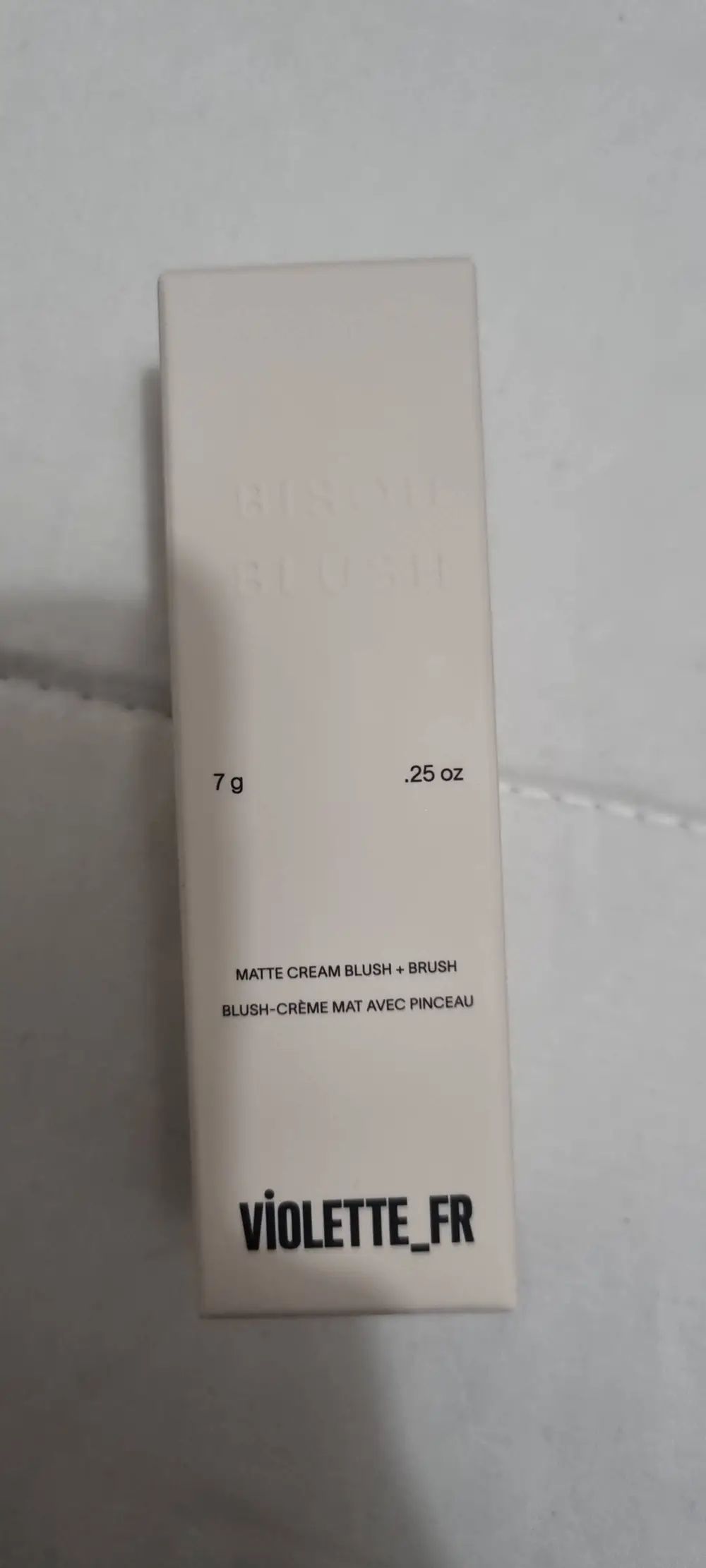 VIOLETTE_FR - Blush-crème mat avec pinceau