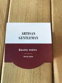 ARTISAN GENTLEMAN - Baume mains