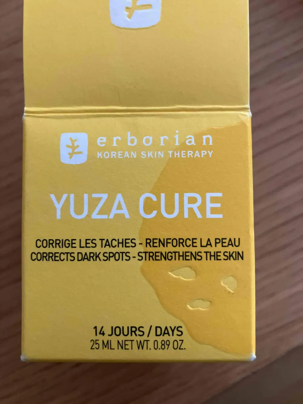 ERBORIAN - Yuza cure - Corrige les taches