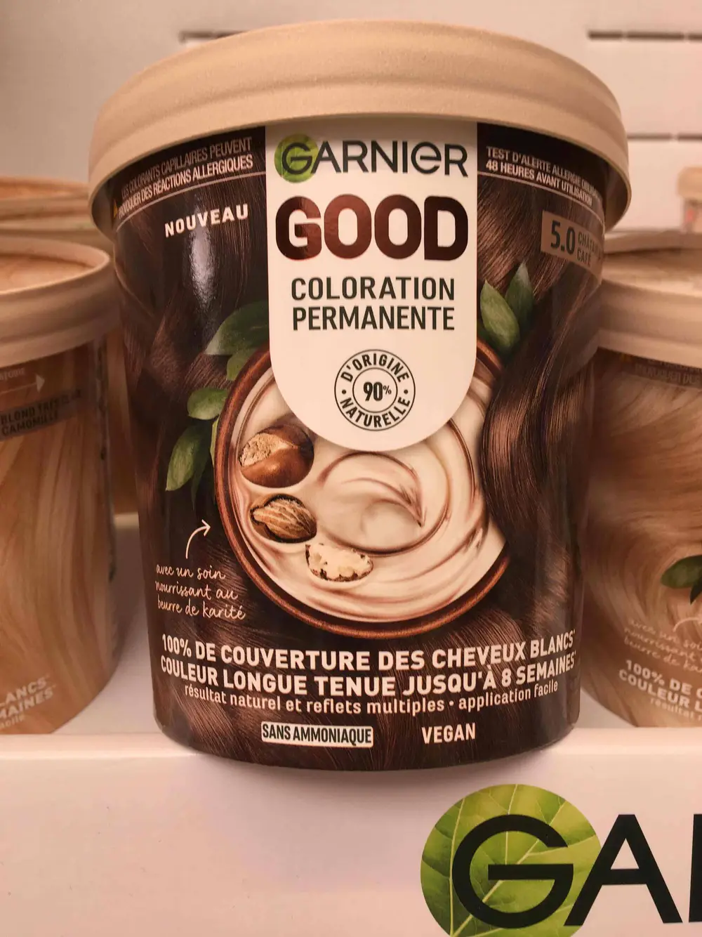 GARNIER - Good coloration permanente 5.0 châtain clair café