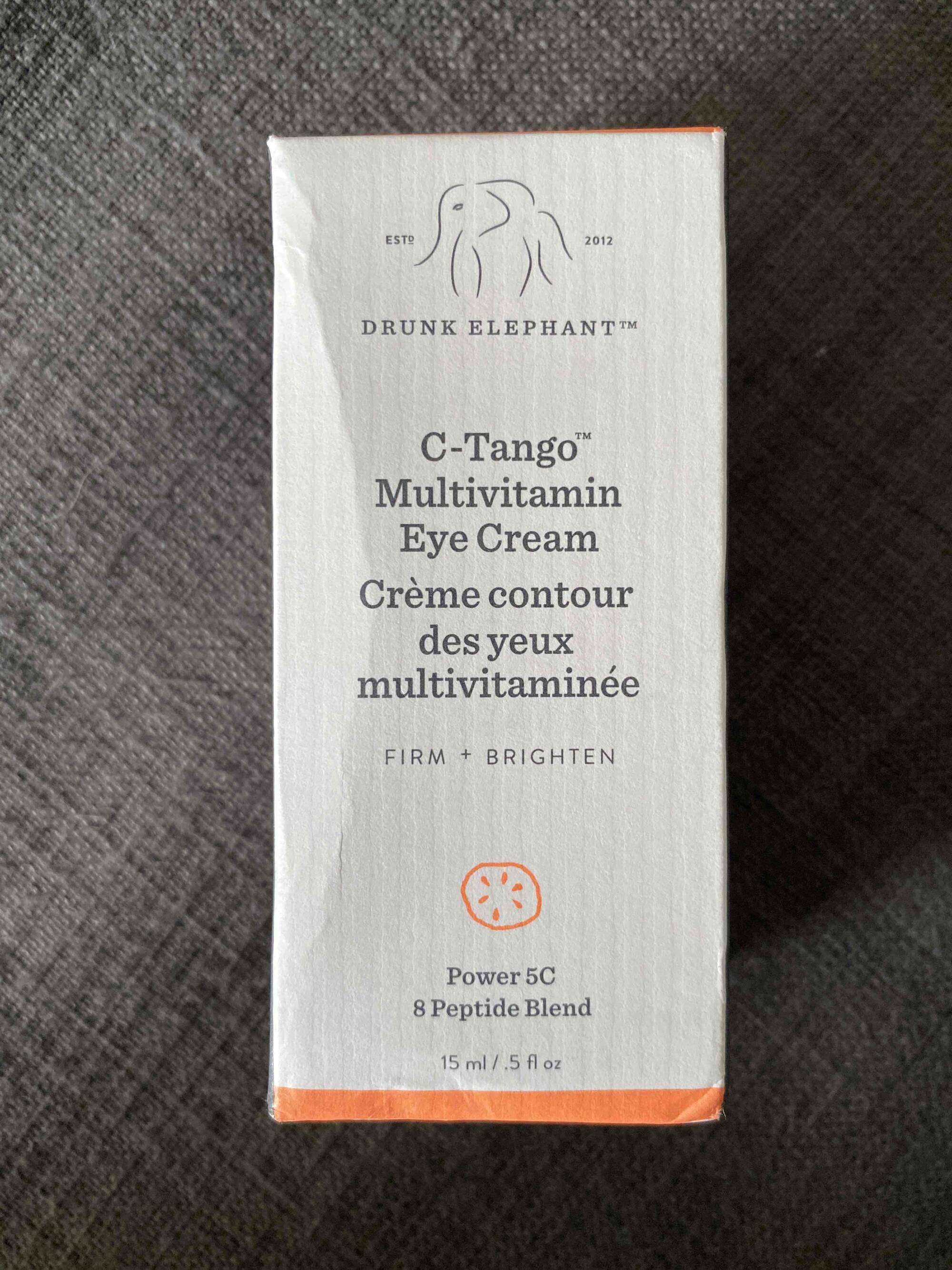 DRUNK ELEPHANT - Crème contour des yeux multivitaminée