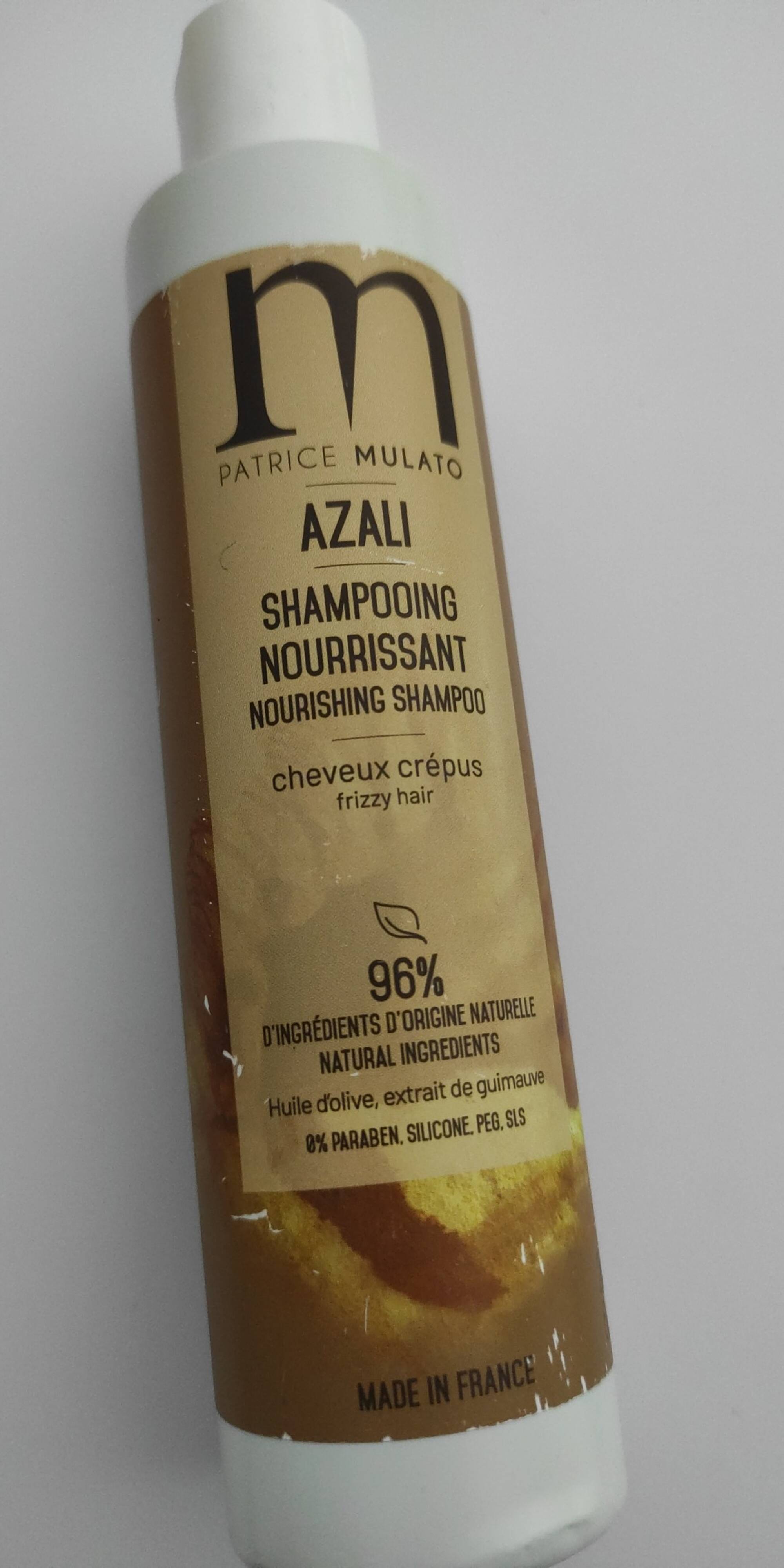 PATRICE MULATO - Azali - Shampooing nourrissant cheveux crépus