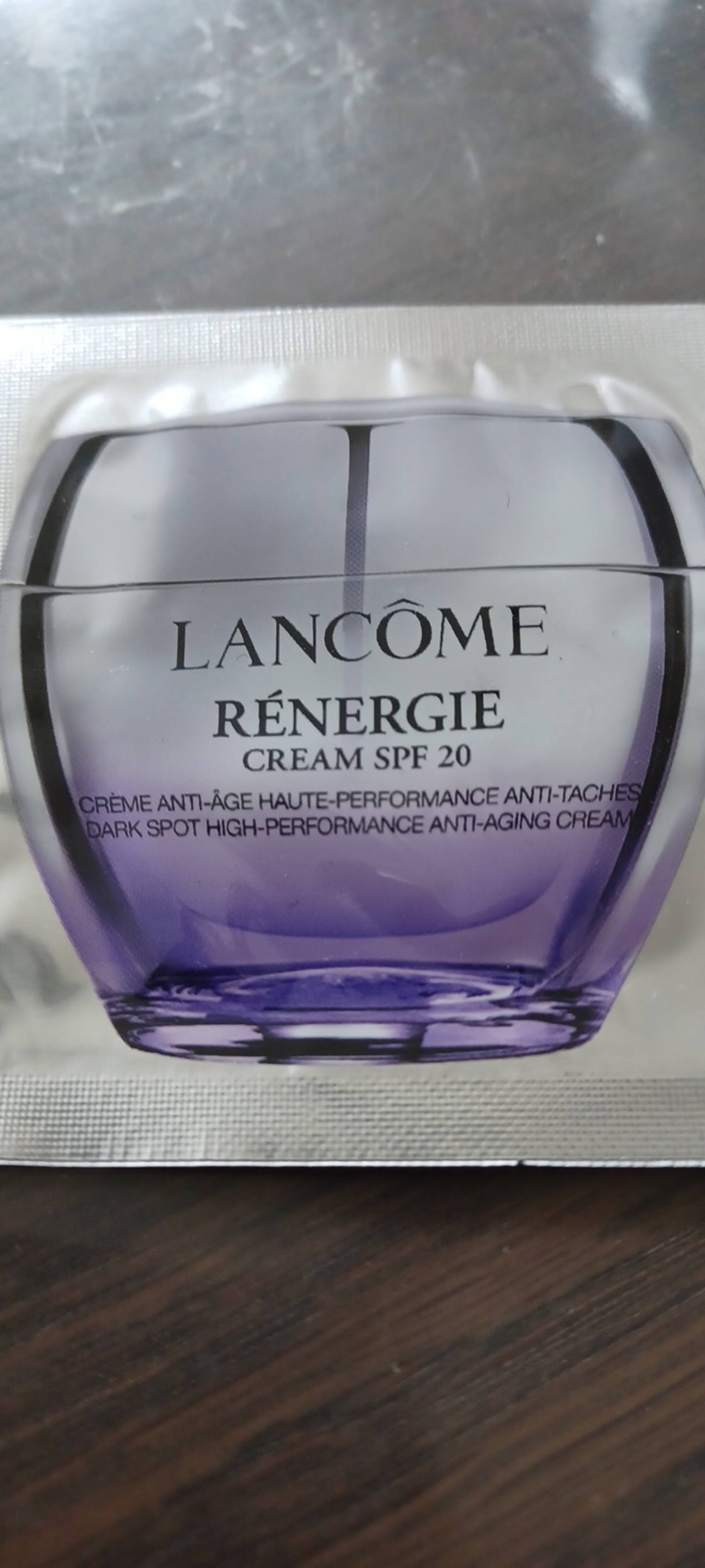 LANCÔME - Rénergie - Cream SPF 20