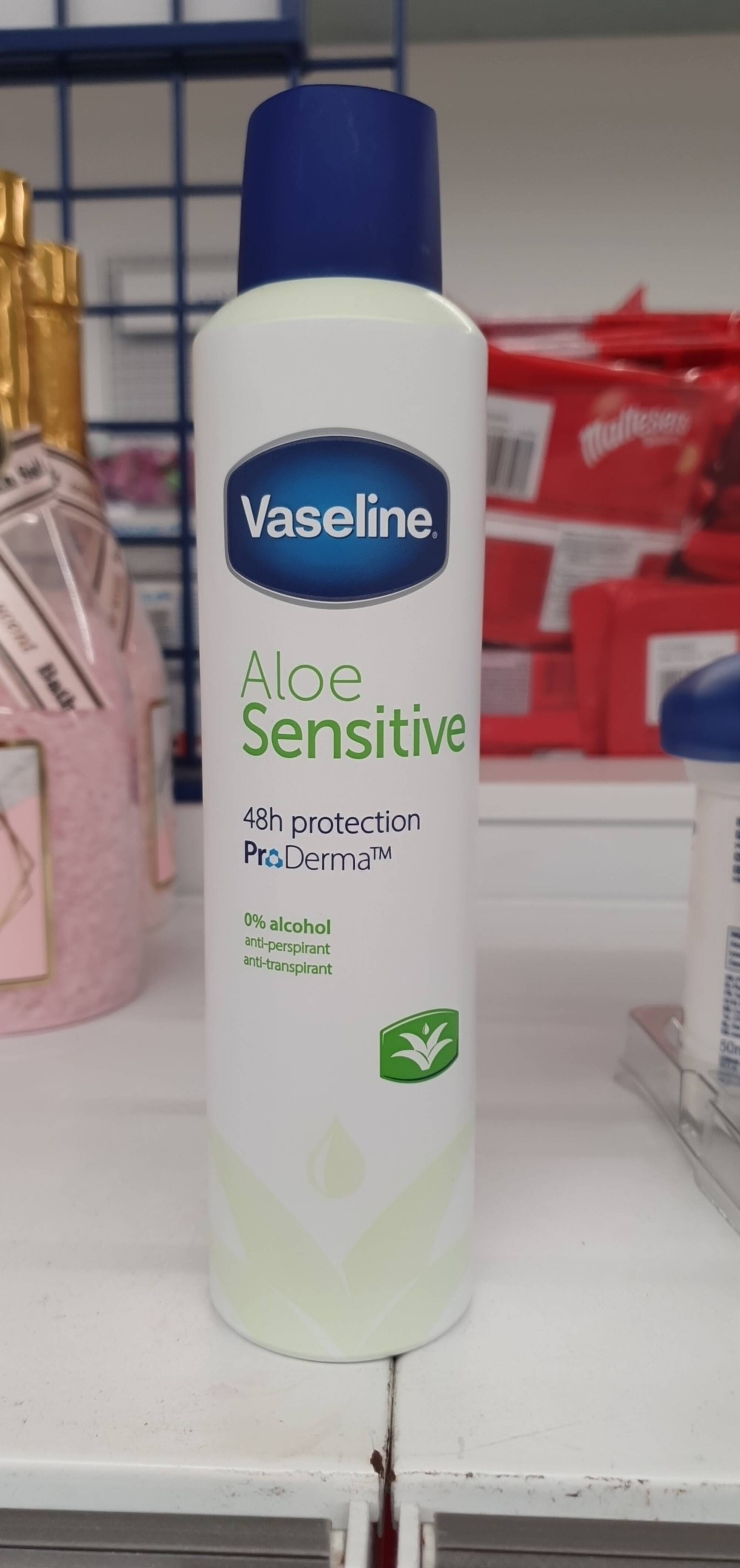 VASELINE - Aloe sensitive - Anti-transpirant 48h protection