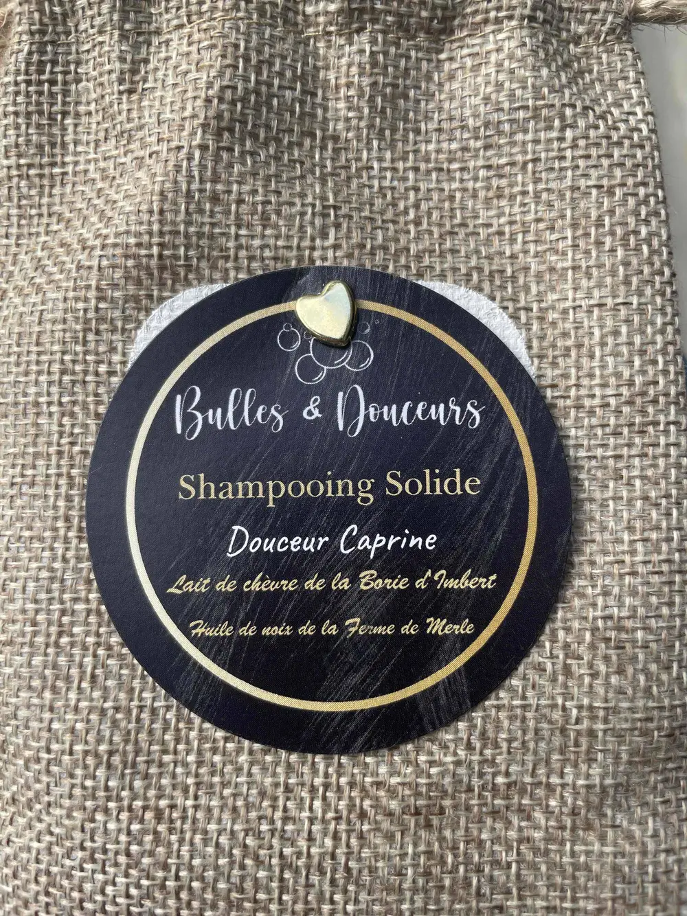 BULLES & DOUCEURS - Shampooing solide douceur caprine 