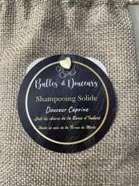 BULLES & DOUCEURS - Shampooing solide douceur caprine 