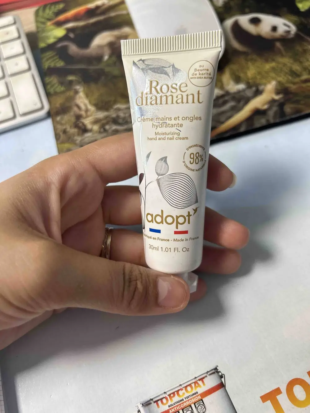 ADOPT' - Rose diamant - Crème mains et ongles