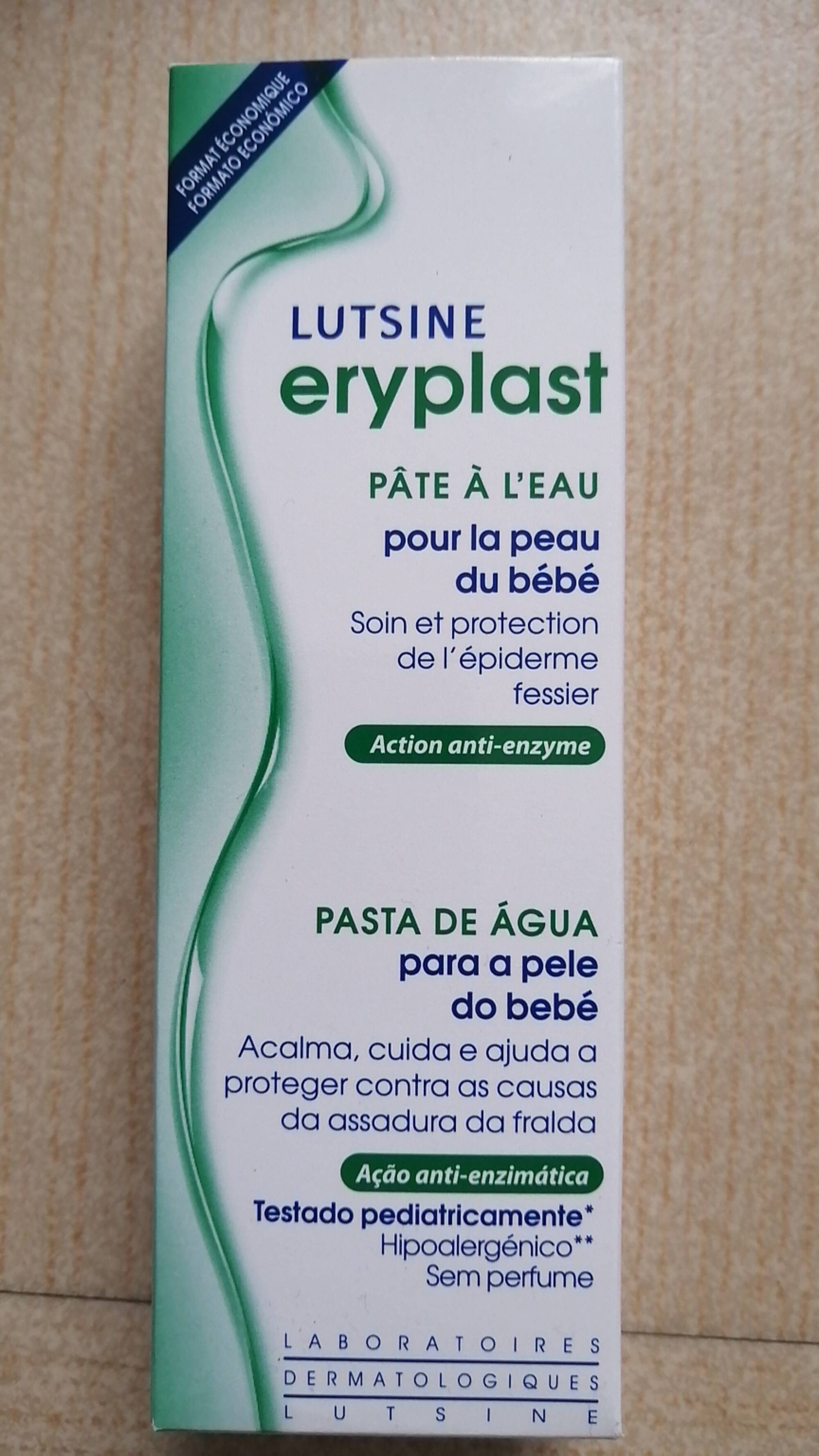 LUTSINE - Eryplast - Pâte à l'eau pour la peau de bébé