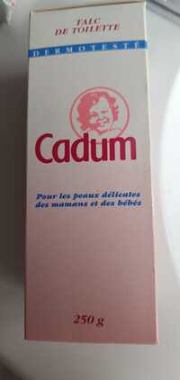 CADUM - Dermoteste - Talc de toilette