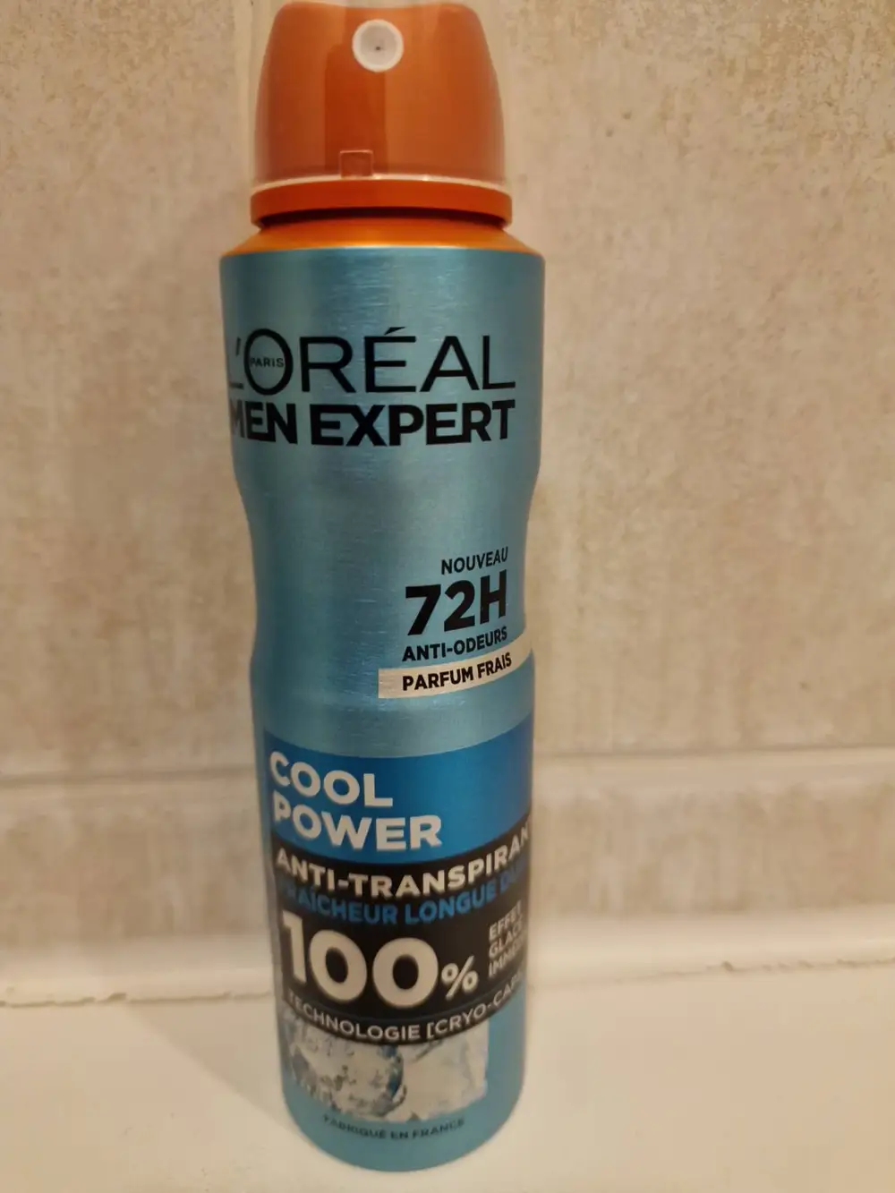 L'ORÉAL PARIS - Men expert cool power - Anti-transpirant 72h
