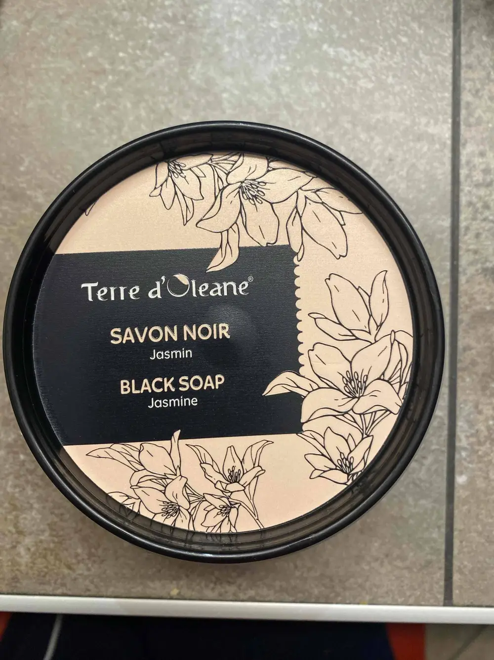 TERRE D'OLEANE - Savon noir Jasmin