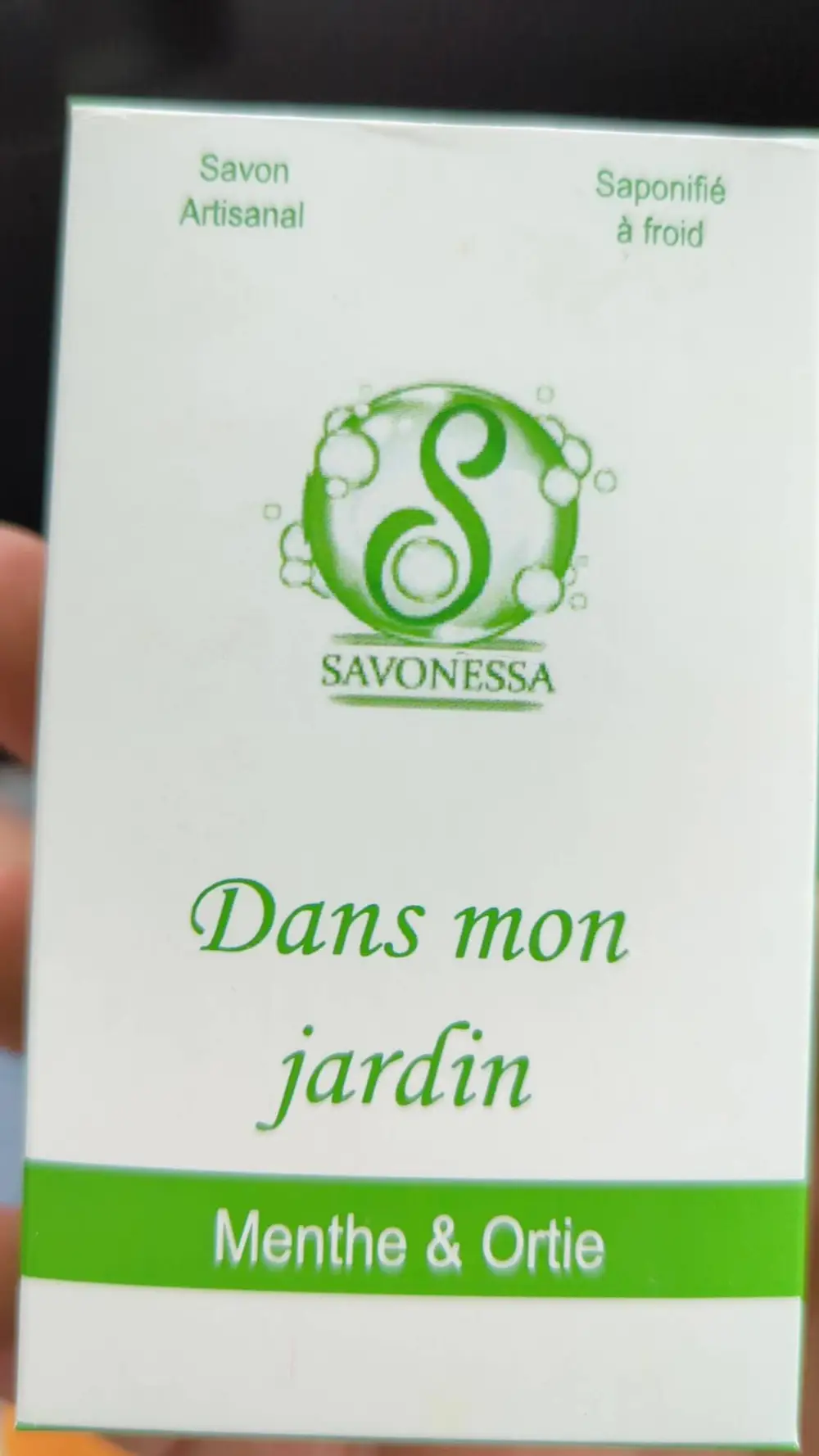 SAVONESSA - Dans mon jardin - Savon artisanal menthe & ortie
