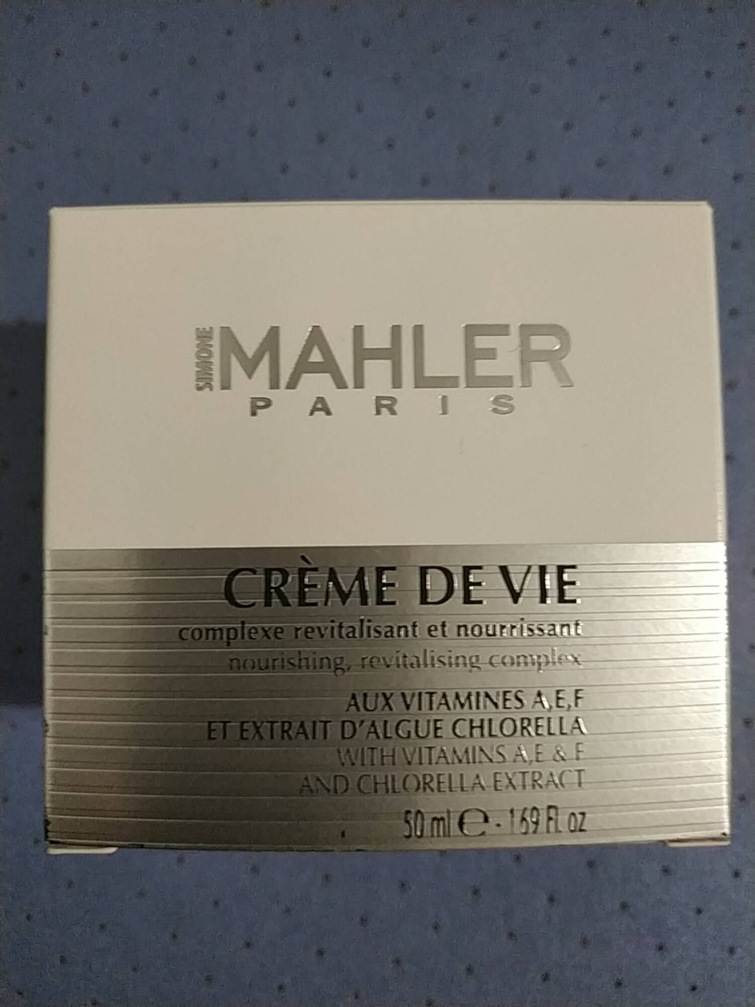 SIMONE MAHLER - Crème de vie 