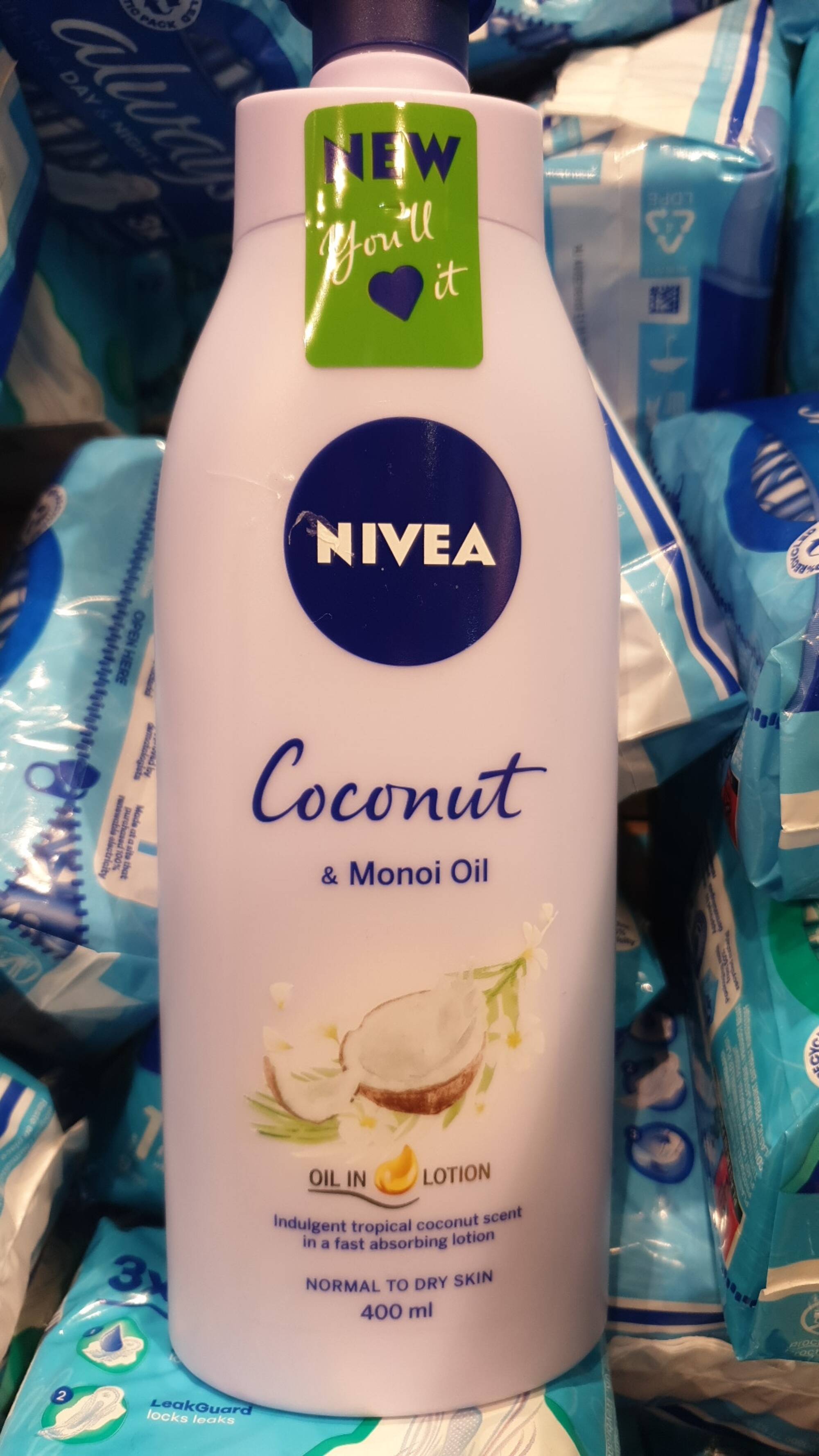 NIVEA - Coconut & monoi oil - Oil in Lotion 